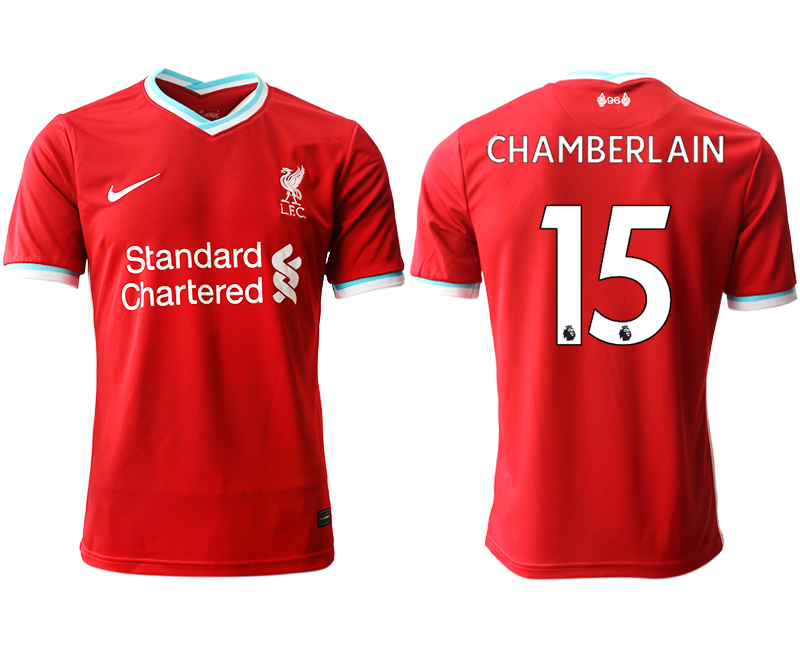 Men 2020-2021 club Liverpool home aaa version #15 red Soccer Jerseys->liverpool jersey->Soccer Club Jersey